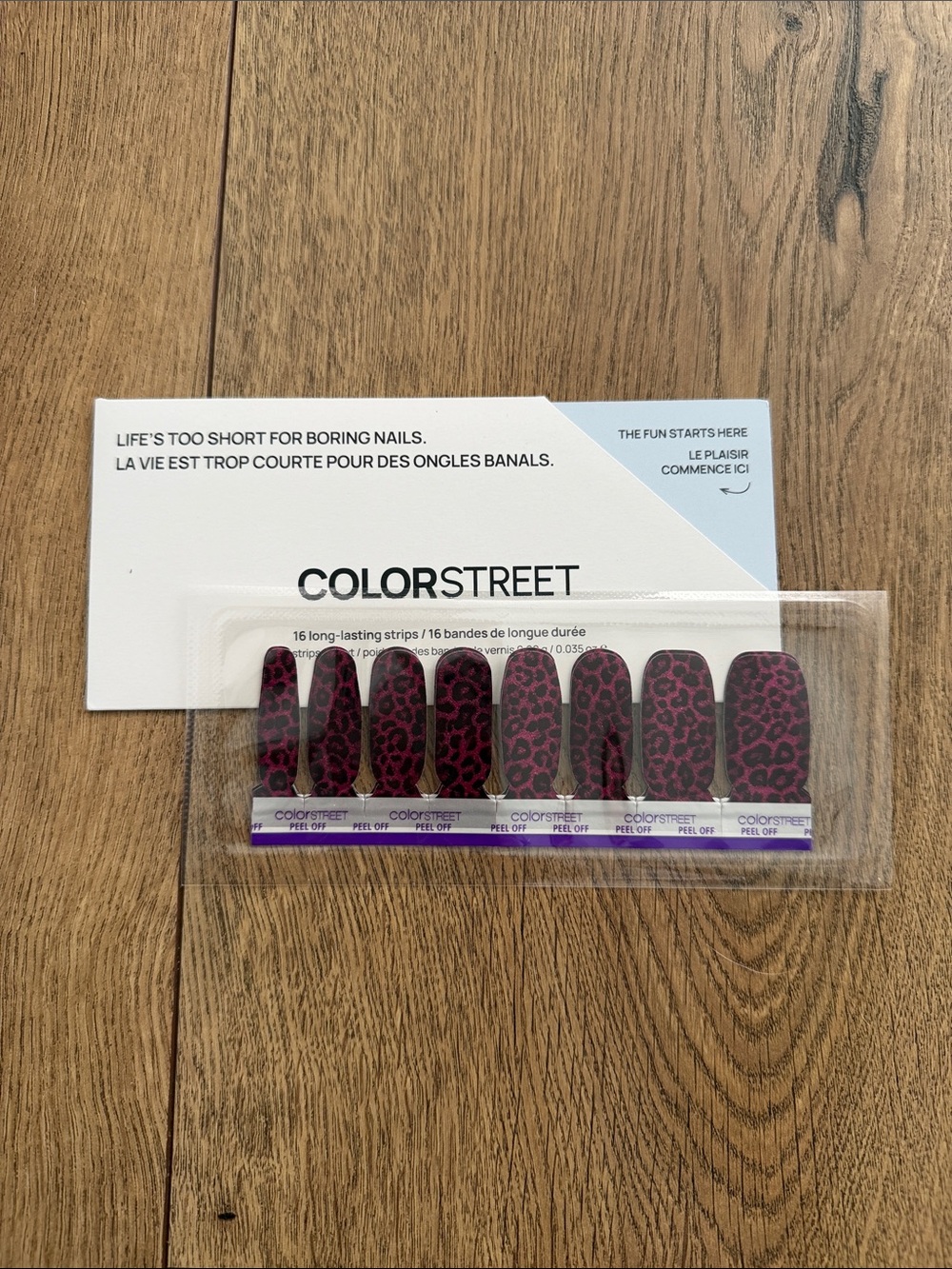 Color Street Nail Strips - Wild Currant